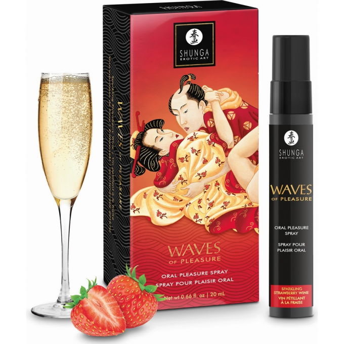 Спрей SHUNGA WAVES OF PLEASURE Клубника 20 мл 3808 SG